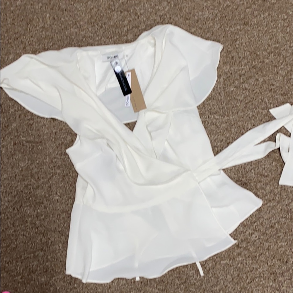 Fancy white blouse